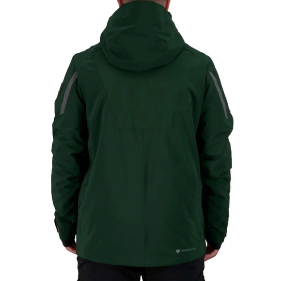 OBERMEYER Kodiak Men’s Insulated Jacket Forest Green MSRP $480 Size 2XL - Picture 4 of 6